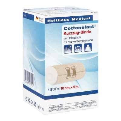 Kurzzugbinde Cottonelast 5mx10cm 1 stk von Holthaus Medical GmbH & Co. KG PZN 01356590