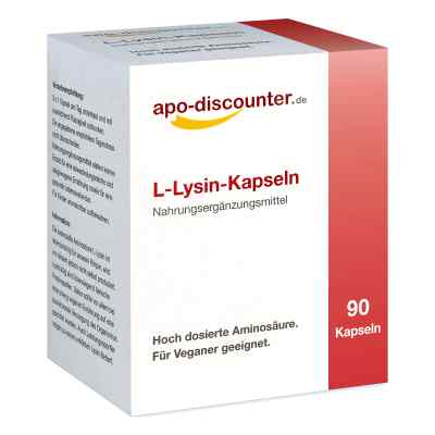 L-lysin Kapseln 90 stk von apo.com Group GmbH PZN 17174431