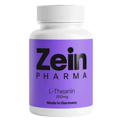 L-theanin Natural 250 mg Kapseln Zeinpharma 90 stk von Zein Pharma - Germany GmbH PZN 13251465