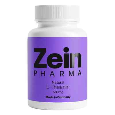 L-theanin Natural Forte 500 mg Kapseln Zeinpharma 90 stk von Zein Pharma - Germany GmbH PZN 13254765