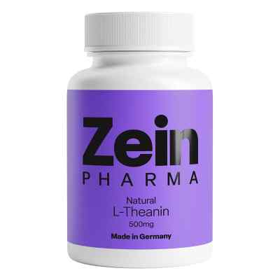 L-theanin Natural Forte 500 mg Kapseln Zeinpharma 90 stk von ZeinPharma Germany GmbH PZN 13254765