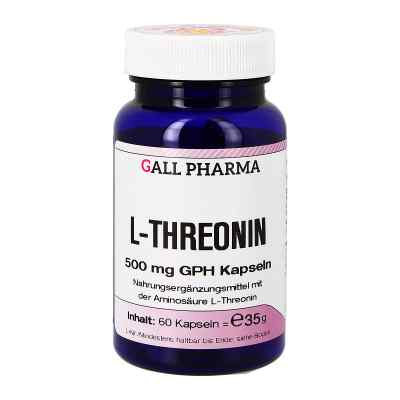 L-threonin 500 mg Kapseln 60 stk von Hecht-Pharma GmbH PZN 01290678