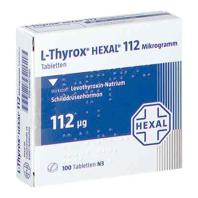 L-Thyrox HEXAL 112μg 100 stk von Hexal AG PZN 04677685