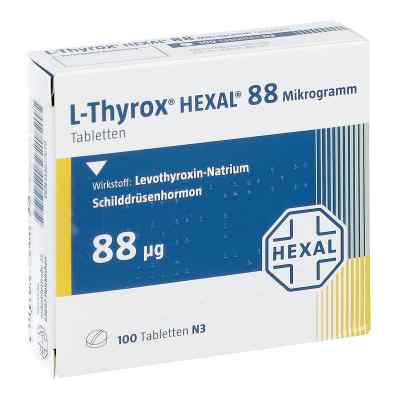 L-Thyrox HEXAL 88μg 100 stk von Hexal AG PZN 04677679