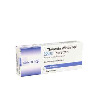 L-thyroxin Winthrop 100 [my]g Tabletten 50 stk von Sanofi-Aventis Deutschland GmbH PZN 06912883