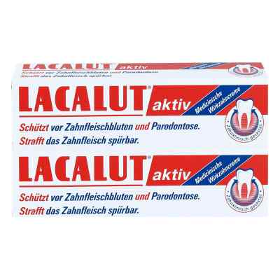 LACALUT aktiv Zahncreme 2x100 ml von  PZN 08101802