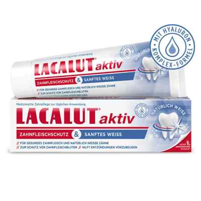 Lacalut aktiv Zahnfleischschutz & sanftes Weiss