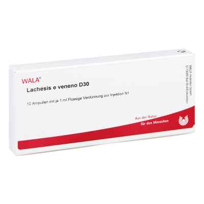 Lachesis E Veneno Gl D30 Ampullen 10X1 ml von WALA Heilmittel GmbH PZN 02831024