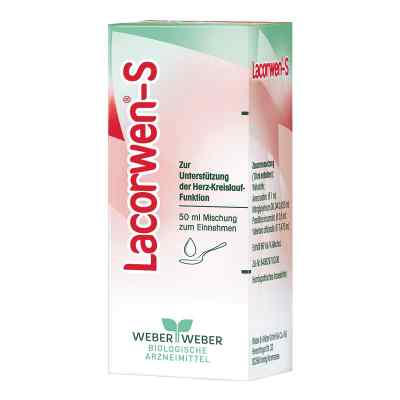 Lacorwen S Tropfen zum Einnehmen 50 ml von WEBER & WEBER GmbH & Co. KG PZN 01551400
