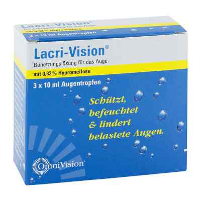 Lacri Vision Augentropfen 3X10 ml von OmniVision GmbH PZN 03821364