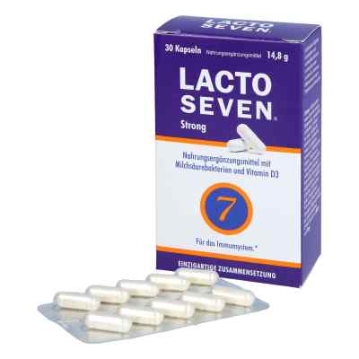 Lacto Seven Strong Laktosefr.glutenfr.zuckerfr.kps 30 stk von Blanco Pharma GmbH PZN 17386759