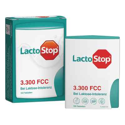 Lactostop 3.300 Fcc Tabletten Klickspender 100 stk von Hübner Naturarzneimittel GmbH PZN 09292004