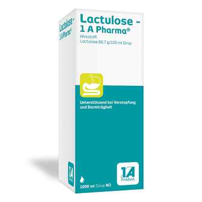 Lactulose - 1 A Pharma® 1000 ml von 1 A Pharma GmbH PZN 01418948