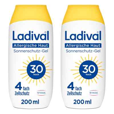 Ladival Allergische Haut Sonnenschutz-Gel LSF 30 Körper  2x200 ml von STADA Consumer Health Deutschland GmbH PZN 08102774
