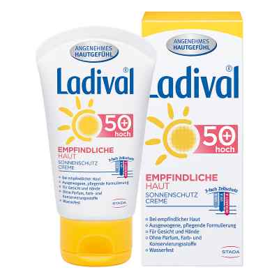 Ladival empfindliche Haut Creme Lsf 50+ 50 ml von STADA GmbH PZN 16037525