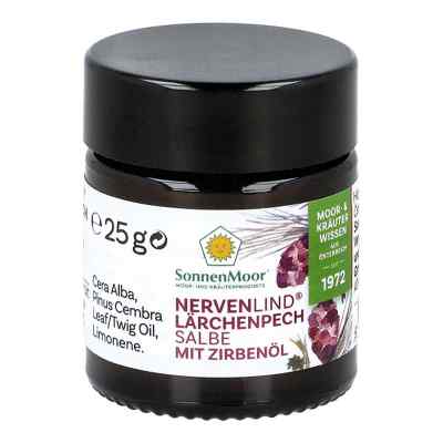 Lärchenpechsalbe Nervenlind mit Zirbenöl 25 g von SONNENMOOR Verwertungs- u. Vertriebs GmbH PZN 13717024