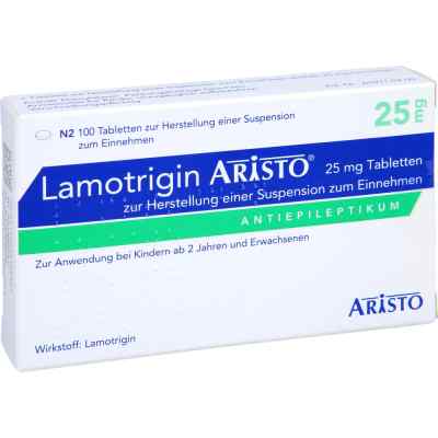 Lamotrigin Aristo 25 mg Tab.z.her.e.susp.z.einn. 100 stk von Aristo Pharma GmbH PZN 05510912