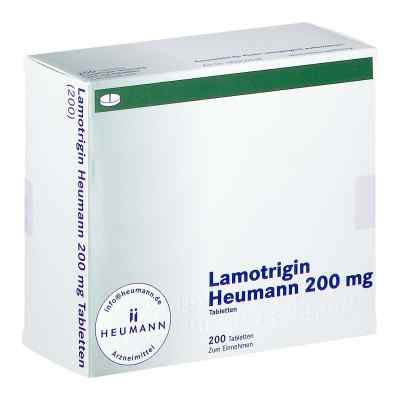 Lamotrigin Heumann 200mg 200 stk von HEUMANN PHARMA GmbH & Co. Generi PZN 03890572
