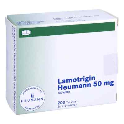 Lamotrigin Heumann 50mg 200 stk von HEUMANN PHARMA GmbH & Co. Generi PZN 03888150
