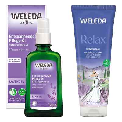 Lavendel Pflege-öl & Relax Shower Cream Lavendel