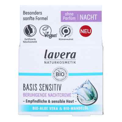 Lavera Basis Sensitiv Ber.nachtcreme 50 ml von LAVERANA GMBH & Co. KG PZN 17884569