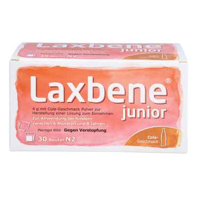 Laxbene Junior 4g Cola 30X4 g von Recordati Pharma GmbH PZN 18037245