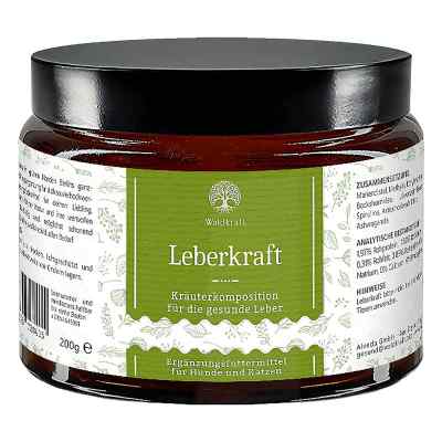 Leberkraft Kräuterpulver Waldkraft Plv.f.hund/kat.