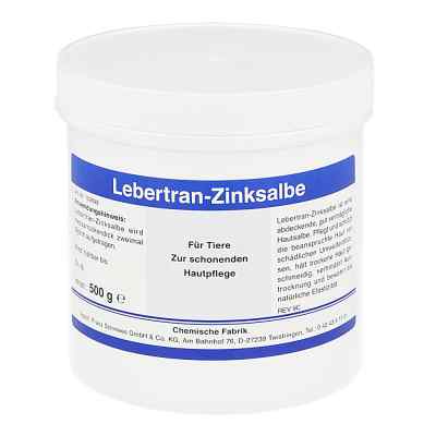 Lebertran Zinksalbe veterinär 500 g von Pharmamedico GmbH PZN 03674590