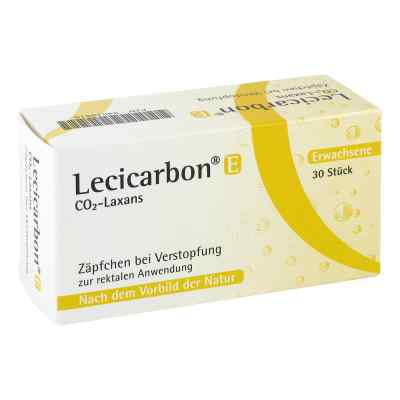 Lecicarbon E CO2-Laxans für Erwachsene 30 stk von athenstaedt GmbH & Co KG PZN 04018818