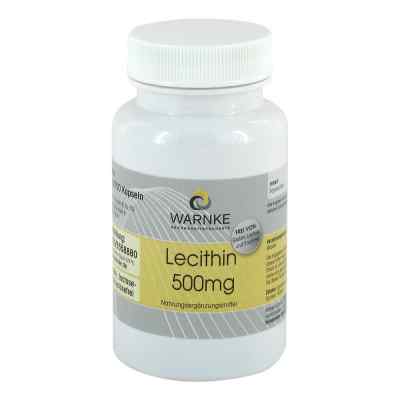 Lecithin 500 mg Kapseln 100 stk von Warnke Vitalstoffe GmbH PZN 02530908