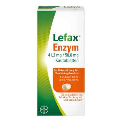 Lefax Enzym Kautabletten 200 stk von Bayer Vital GmbH PZN 14330008