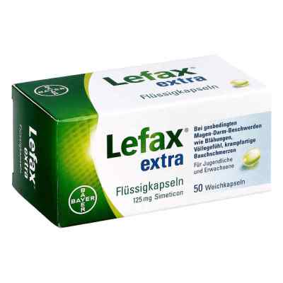 Lefax extra Flüssig Kapseln 50 stk von Bayer Vital GmbH PZN 00620843