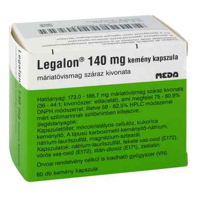 Legalon forte 60 stk von ACA Müller/ADAG Pharma AG PZN 09540927