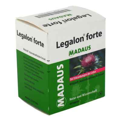 Legalon Forte Hartkapseln 60 stk von Viatris Healthcare GmbH PZN 04257859