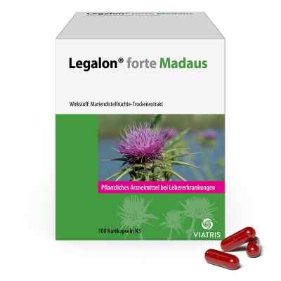 Legalon forte Madaus Hartkapseln 100 stk von Cooper Consumer Health Deutschland GmbH PZN 11548209