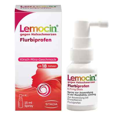Lemocin Flurbiprofen Spray gegen Halsschmerzen 8,75mg/Dosis 