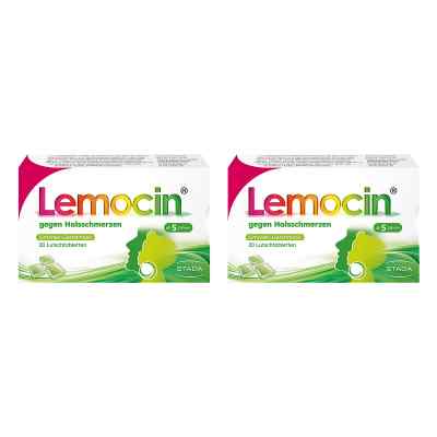 Lemocin gegen Halsschmerzen Limettengeschmack ab 5 Jahren