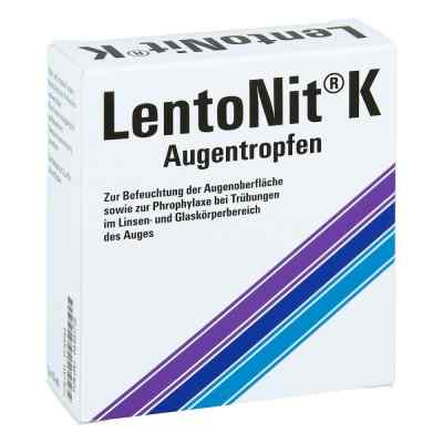 Lento Nit K Augentropfen 3X10 ml von OPTIMA Pharmazeutische GmbH PZN 04407218