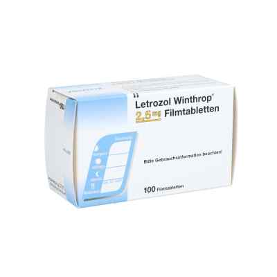 Letrozol Winthrop 2,5 mg Filmtabletten 100 stk von Zentiva Pharma GmbH PZN 08761313
