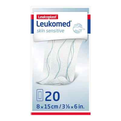 Leukomed Skin Sensitive Steril 8 x 15 cm 20 stk von BSN medical GmbH PZN 17410966