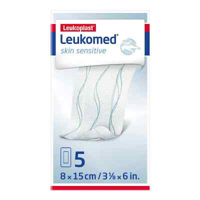 Leukomed Skin Sensitive Steril 8x15 Cm 5 stk von BSN medical GmbH PZN 17411003