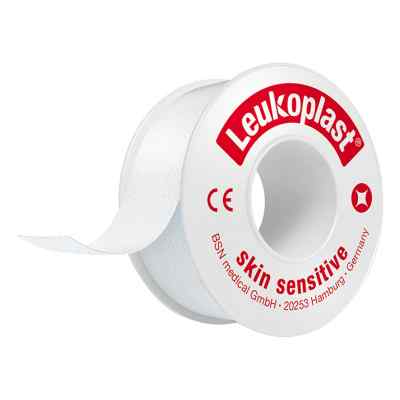 Leukoplast Skin Sensitive 1,25 cmx2,6 m mit Schutzr.