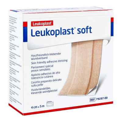 Leukoplast Soft Pflaster 4 cmx5 m Rolle 1 stk von BSN medical GmbH PZN 13838383