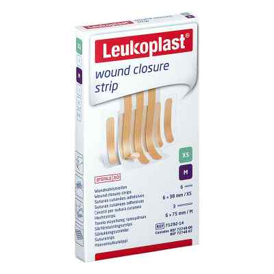 Leukoplast Wound Closure Strip Mix Beige 2 stk von BSN medical GmbH PZN 17875702