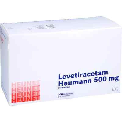 Levetiracetam Heumann 500 mg Filmtabletten Net 200 stk von Heunet Pharma GmbH PZN 16139125