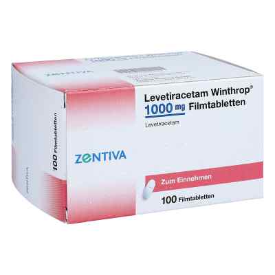 Levetiracetam Winthrop 1000mg 100 stk von Zentiva Pharma GmbH PZN 07585699