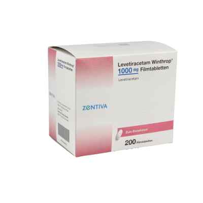 Levetiracetam Winthrop 1000mg 200 stk von Zentiva Pharma GmbH PZN 07585707