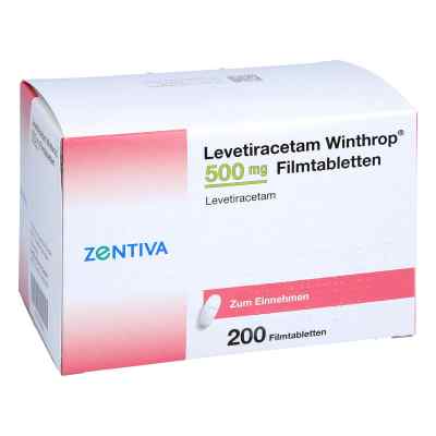 Levetiracetam Winthrop 500mg 200 stk von Zentiva Pharma GmbH PZN 07585630