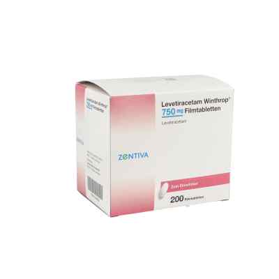Levetiracetam Winthrop 750mg 200 stk von Zentiva Pharma GmbH PZN 07585676