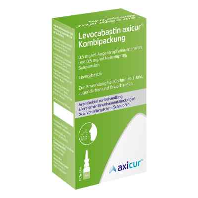 Levocabastin axicur Kombipackung 0,5 mg/ml  1 Pck von axicorp Pharma GmbH PZN 20050661